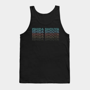 Vintage Proud Name Shouya Personalized Birthday Retro Tank Top